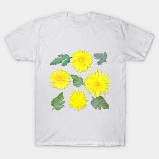 Flowers and Leaves T-Shirt